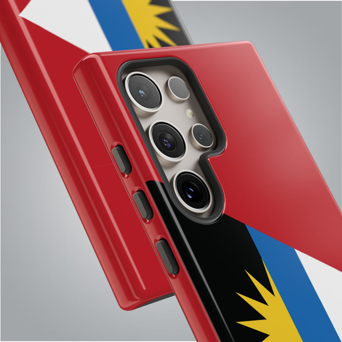 Antigua and Barbuda Flag Tough Phone Case - Irie Blues Boutique