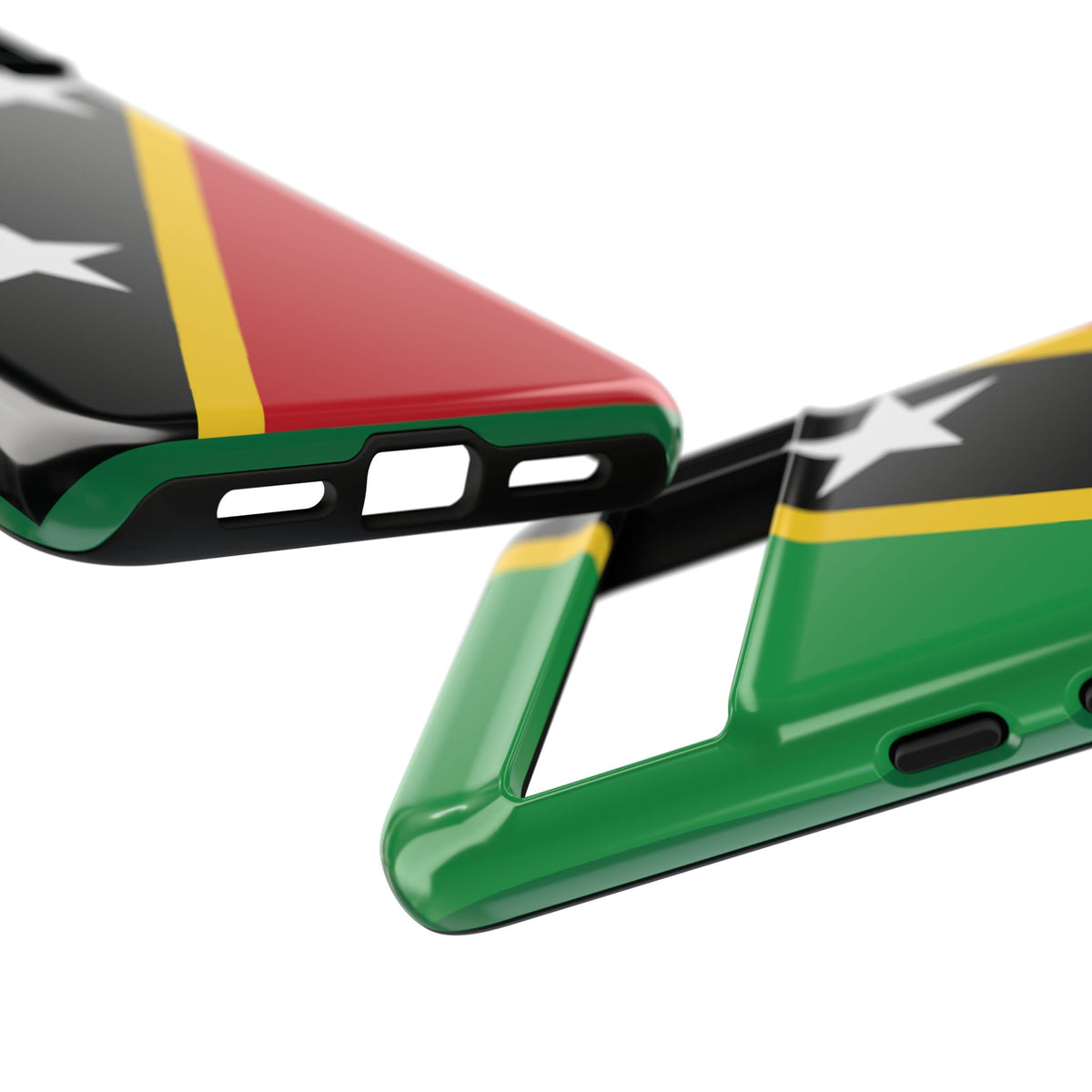 Saint Kitts and Nevis Flag Tough Phone Case - Irie Blues Boutique