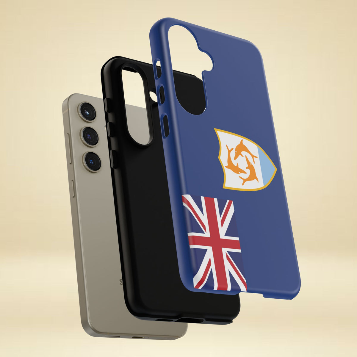Anguilla Flag Tough Phone Case - Irie Blues Boutique