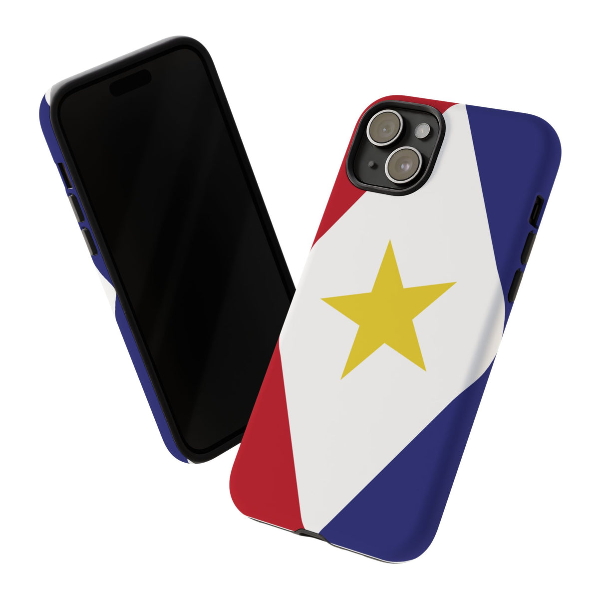 Saba Flag Tough Phone Case - Irie Blues Boutique