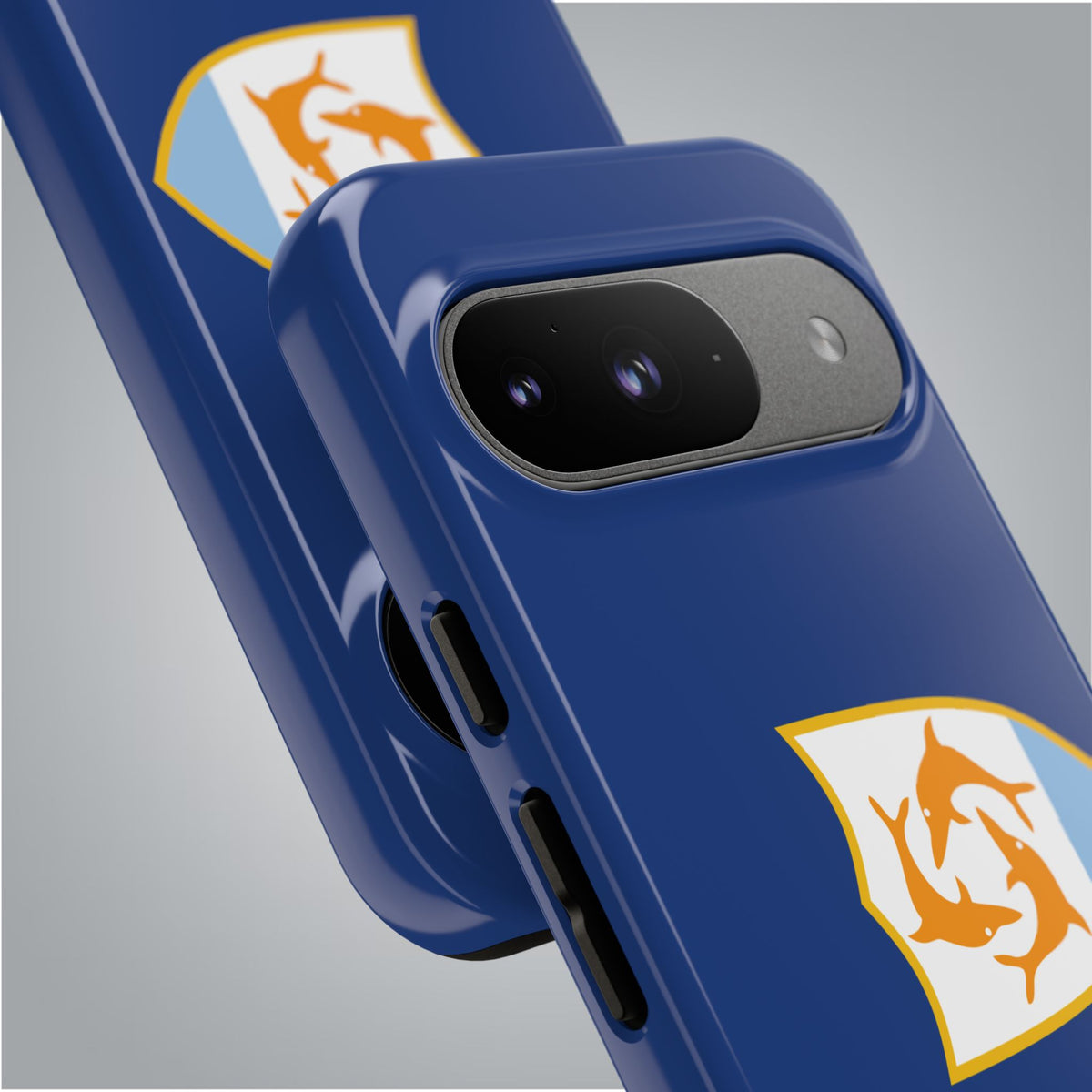 Anguilla Flag Tough Phone Case - Irie Blues Boutique