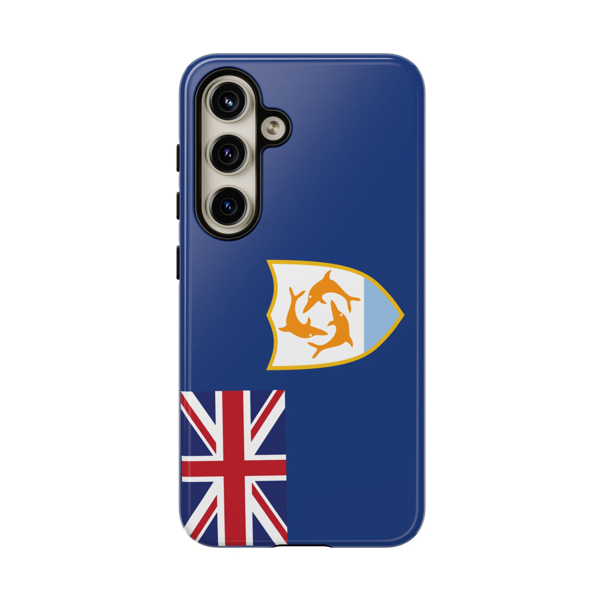 Anguilla Flag Tough Phone Case - Irie Blues Boutique
