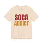 Soca Addict T-Shirt - Fun & Bold Unisex Tee for Music Lovers, Festivals, Parties, Gifts, Summer Wear - Irie Blues Boutique