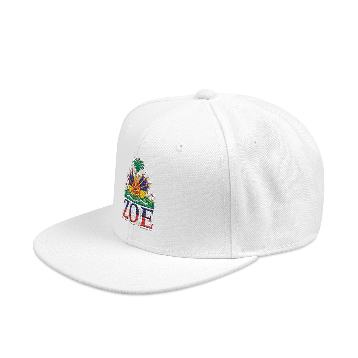 Haiti Zoe Embroidered Snapback Hat - Irie Blues Boutique