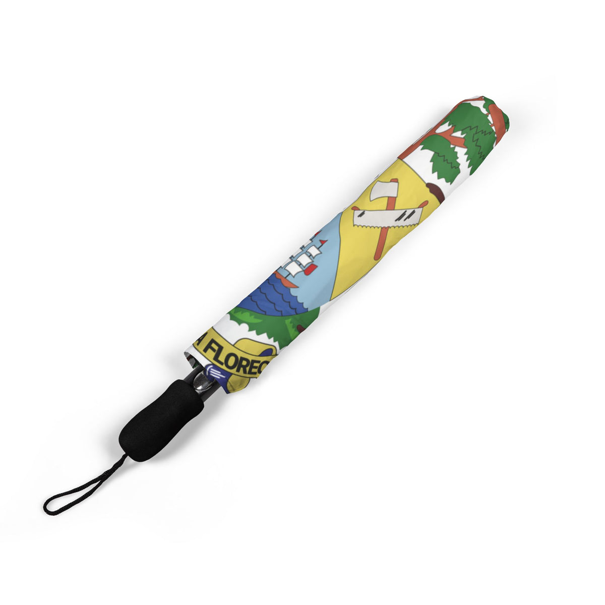 Belize Flag Umbrella - Irie Blues Boutique