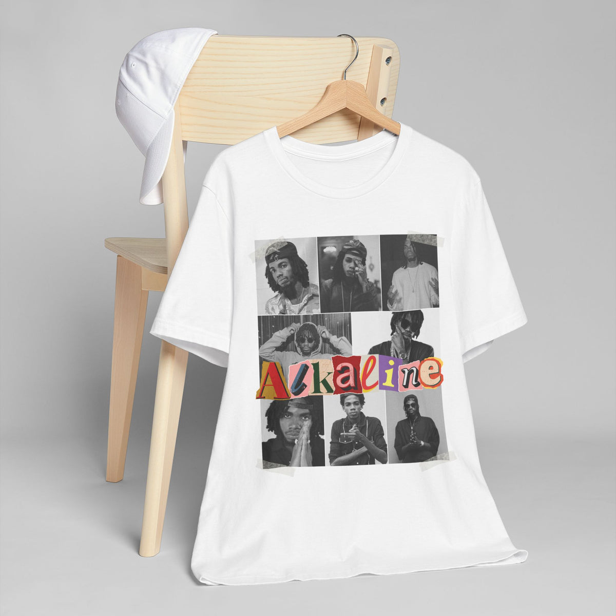 Alkaline If a No Me Then a Who Then Collage T-Shirt - Irie Blues Boutique