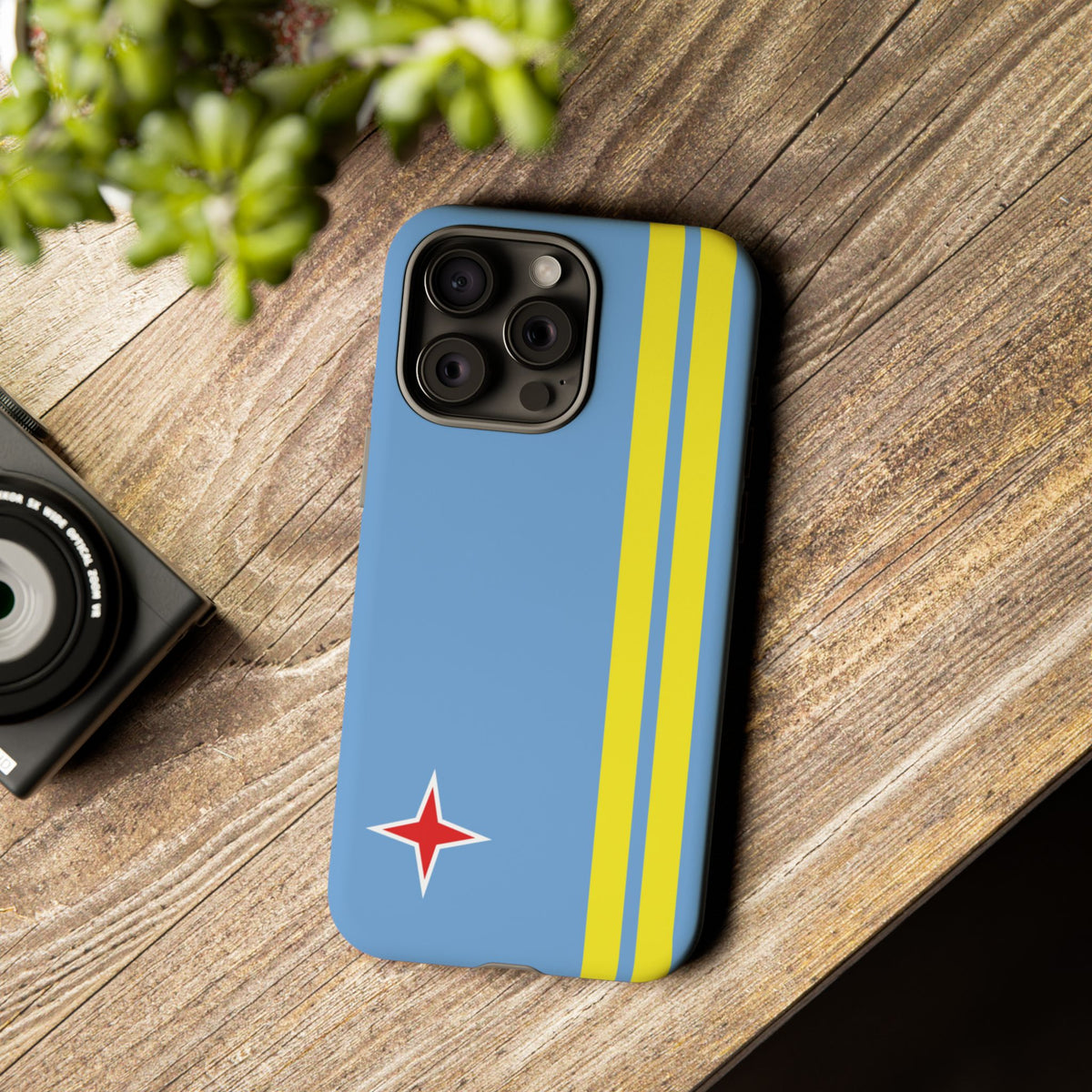 Aruba Flag Tough Phone Case - Irie Blues Boutique
