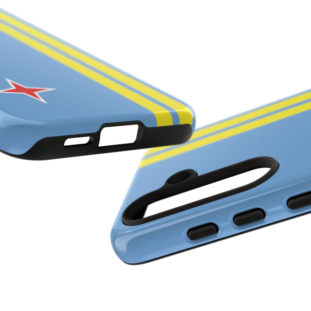 Aruba Flag Tough Phone Case - Irie Blues Boutique