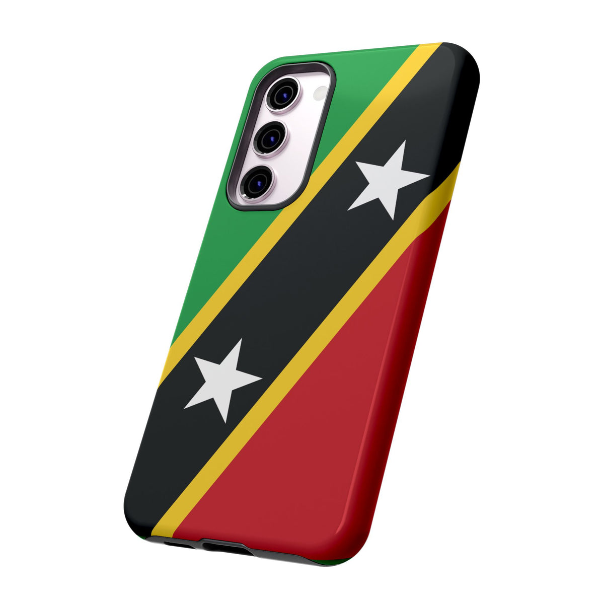 Saint Kitts and Nevis Flag Tough Phone Case - Irie Blues Boutique