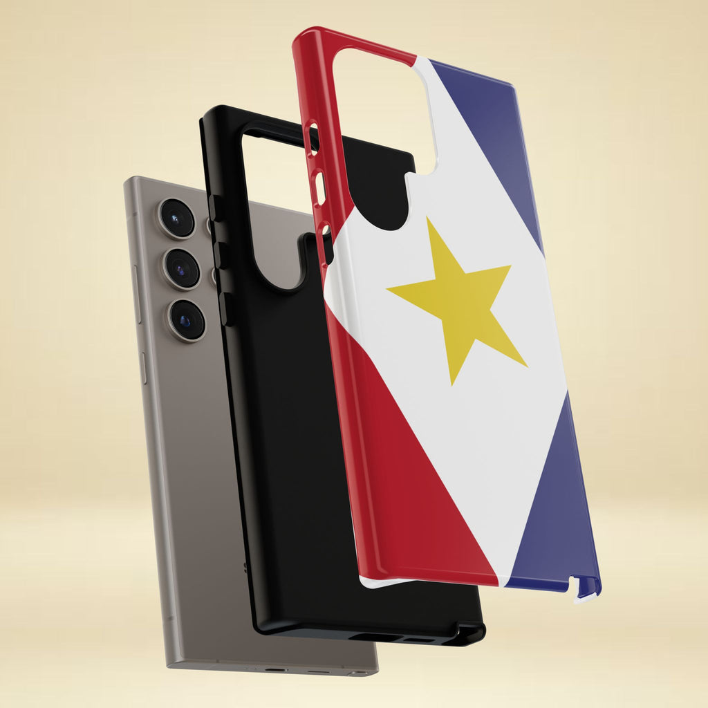 Saba Flag Tough Phone Case - Irie Blues Boutique