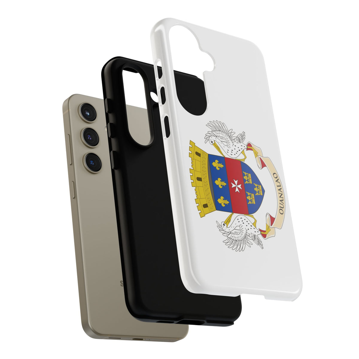 Saint Barthélemy Flag Tough Phone Case - Irie Blues Boutique