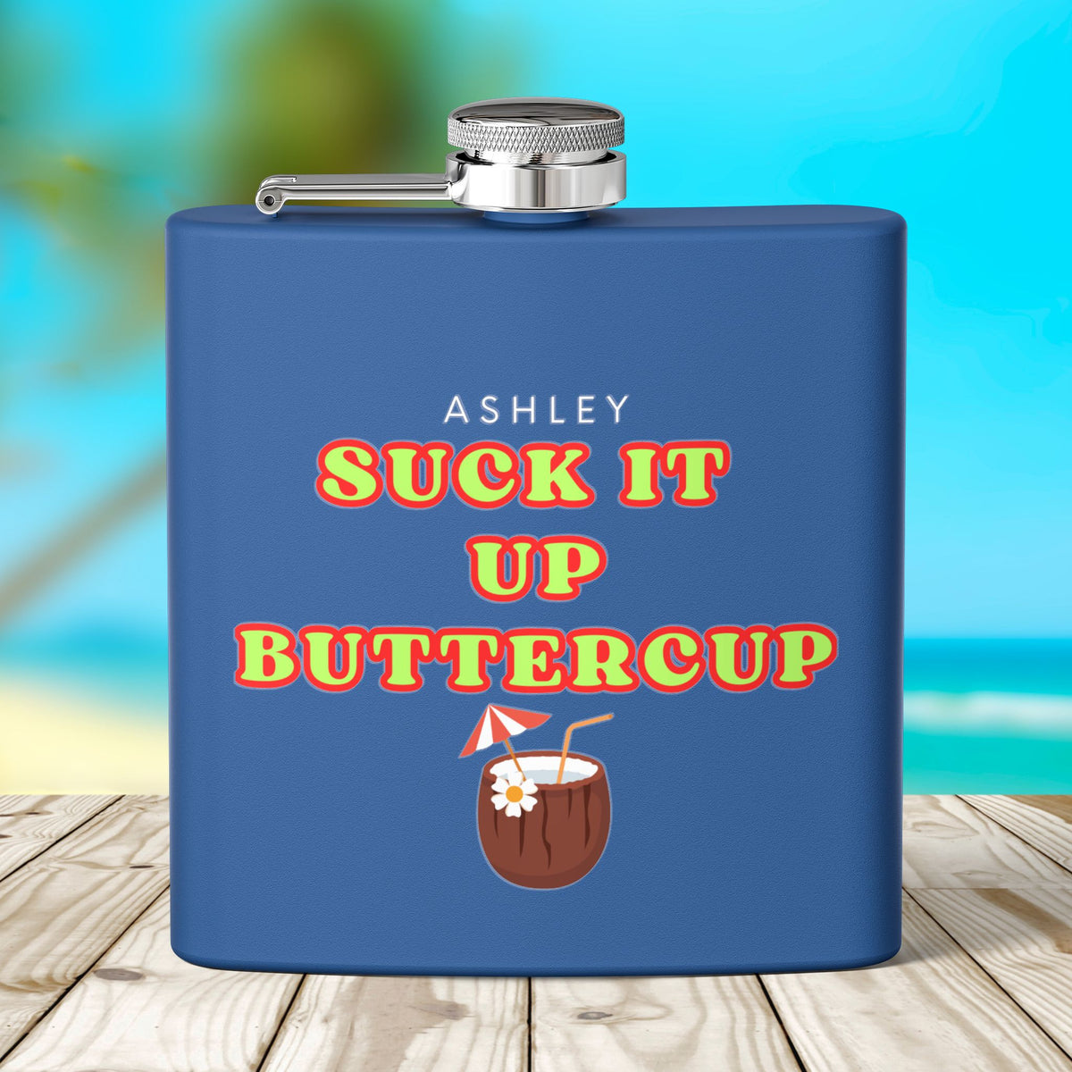 Custom Dirty Bachelorette Party Flasks Funny Bridal Shower Gift - Irie Blues Boutique