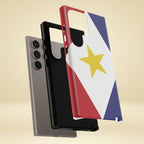 Saba Flag Tough Phone Case - Irie Blues Boutique