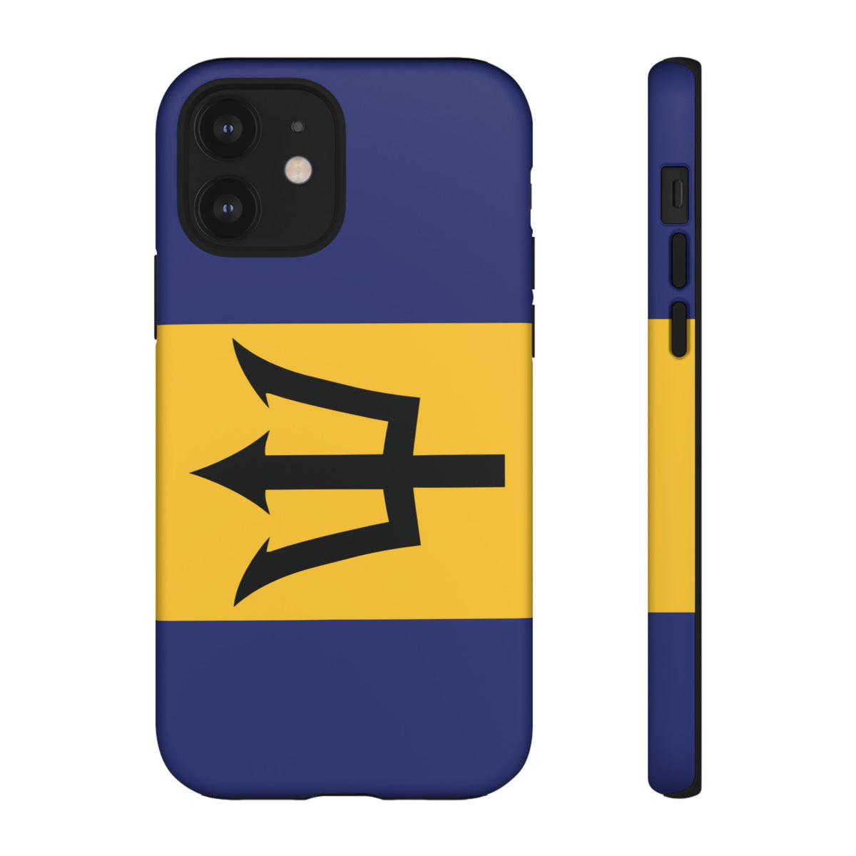 Barbados Flag Tough Phone Case - Irie Blues Boutique