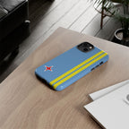 Aruba Flag Tough Phone Case - Irie Blues Boutique