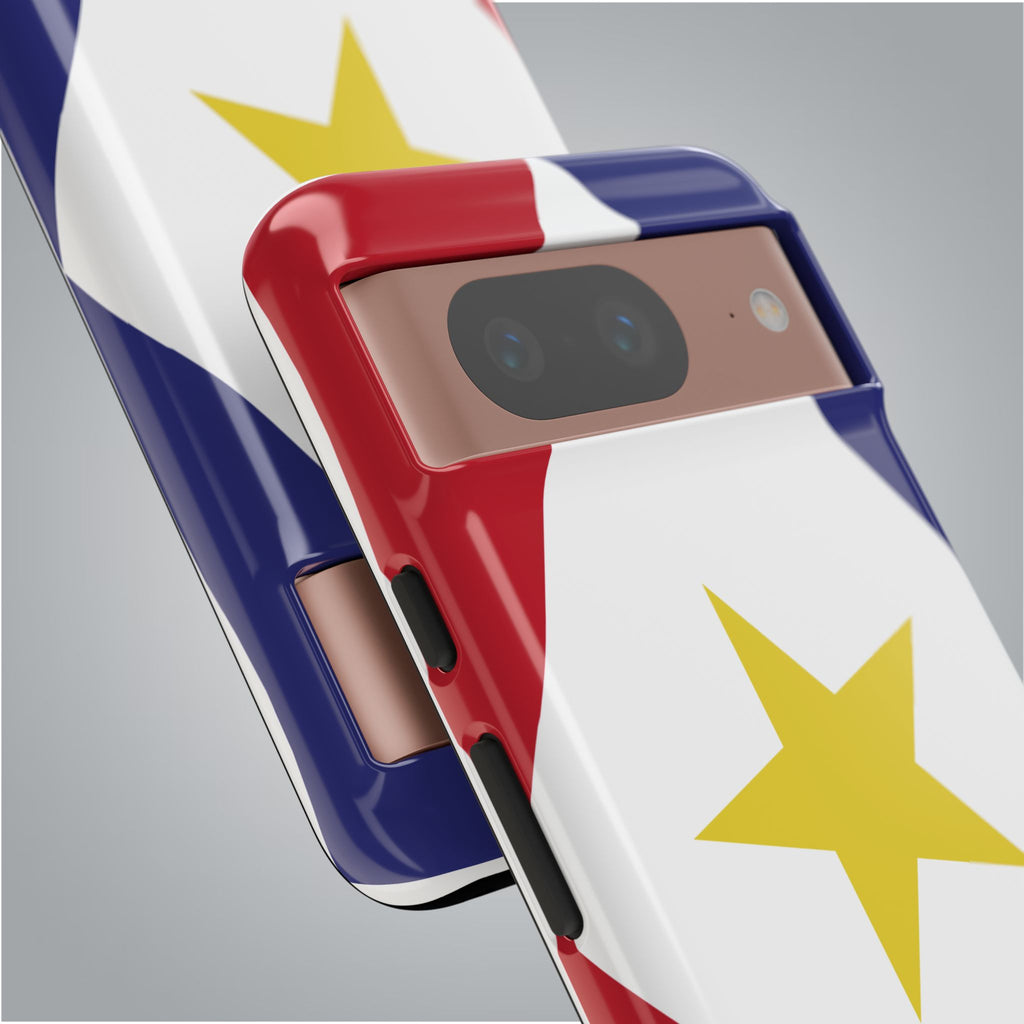Saba Flag Tough Phone Case - Irie Blues Boutique