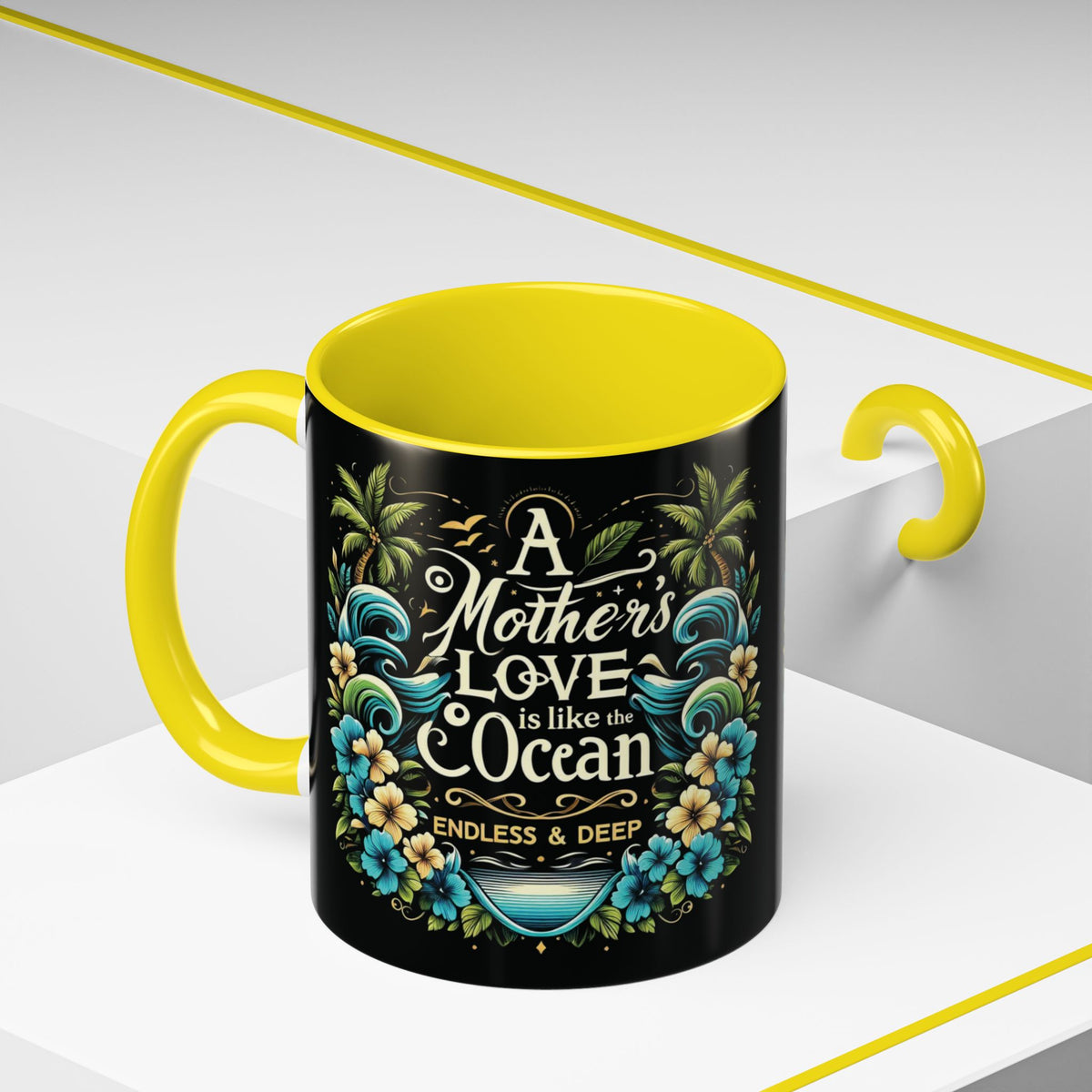 A Mother Love Mug Tropical Mothers Love Mug - Irie Blues Boutique