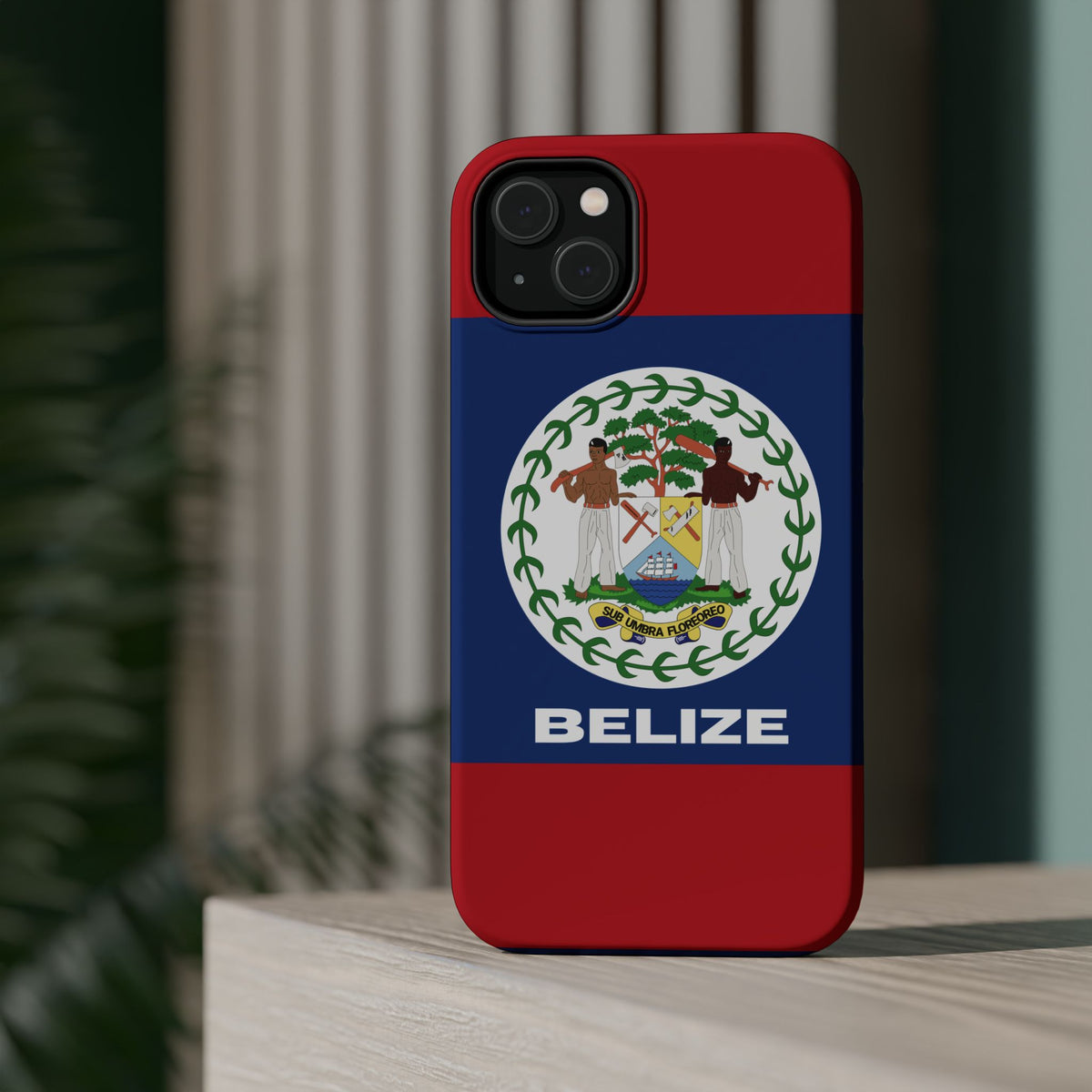 Belize Flag Magnetic Case - Irie Blues Boutique