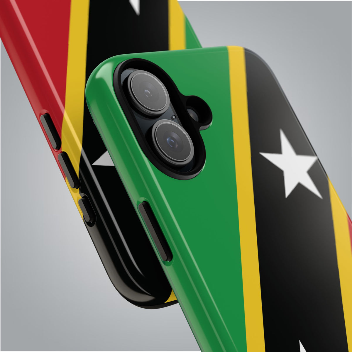 Saint Kitts and Nevis Flag Tough Phone Case - Irie Blues Boutique