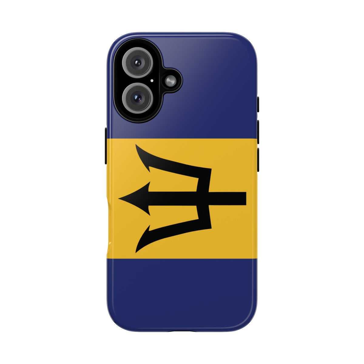 Barbados Flag Tough Phone Case - Irie Blues Boutique