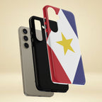Saba Flag Tough Phone Case - Irie Blues Boutique