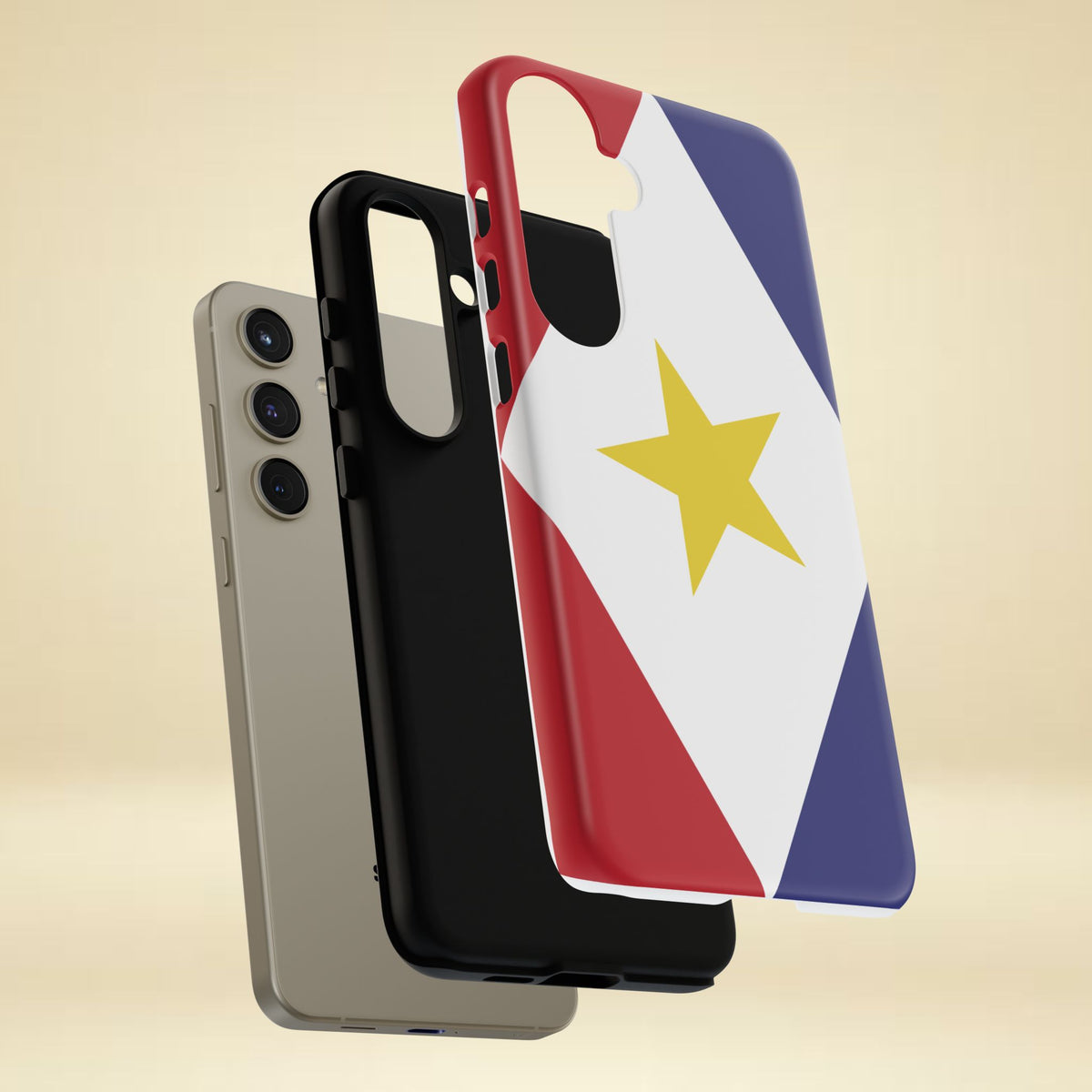 Saba Flag Tough Phone Case - Irie Blues Boutique