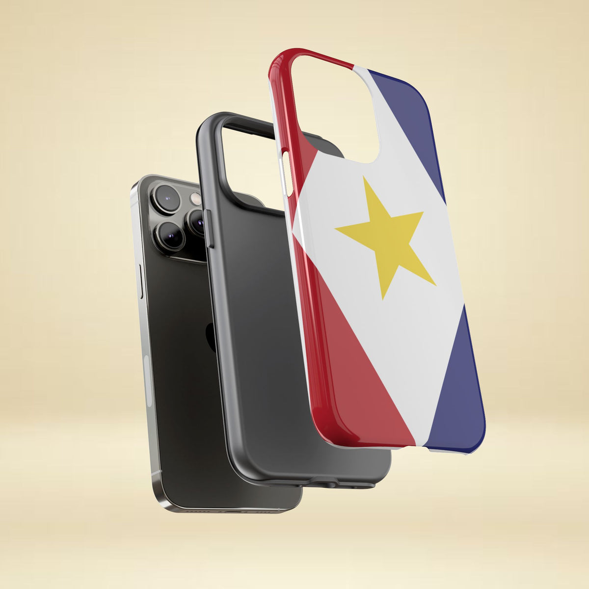 Saba Flag Tough Phone Case - Irie Blues Boutique