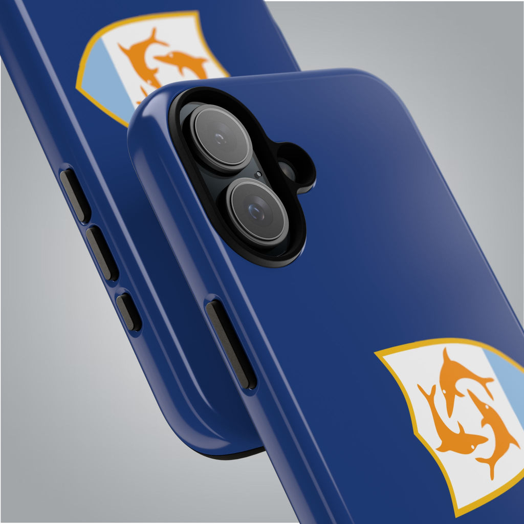Anguilla Flag Tough Phone Case - Irie Blues Boutique