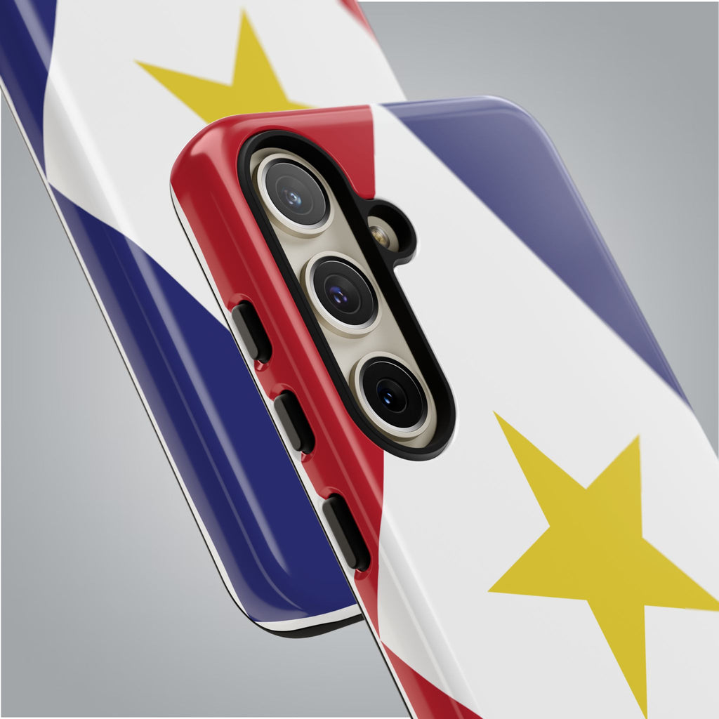 Saba Flag Tough Phone Case - Irie Blues Boutique