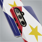 Saba Flag Tough Phone Case - Irie Blues Boutique