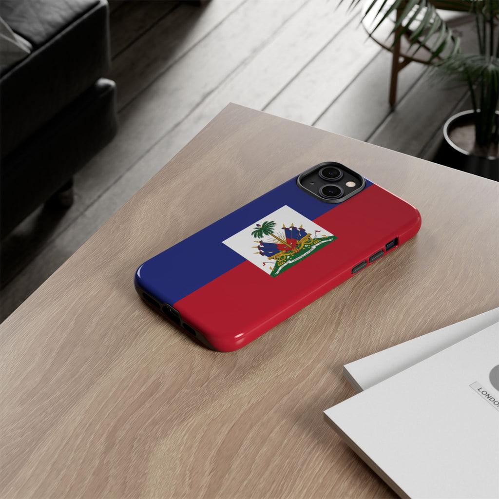 Haiti Flag Tough Phone Case - Irie Blues Boutique