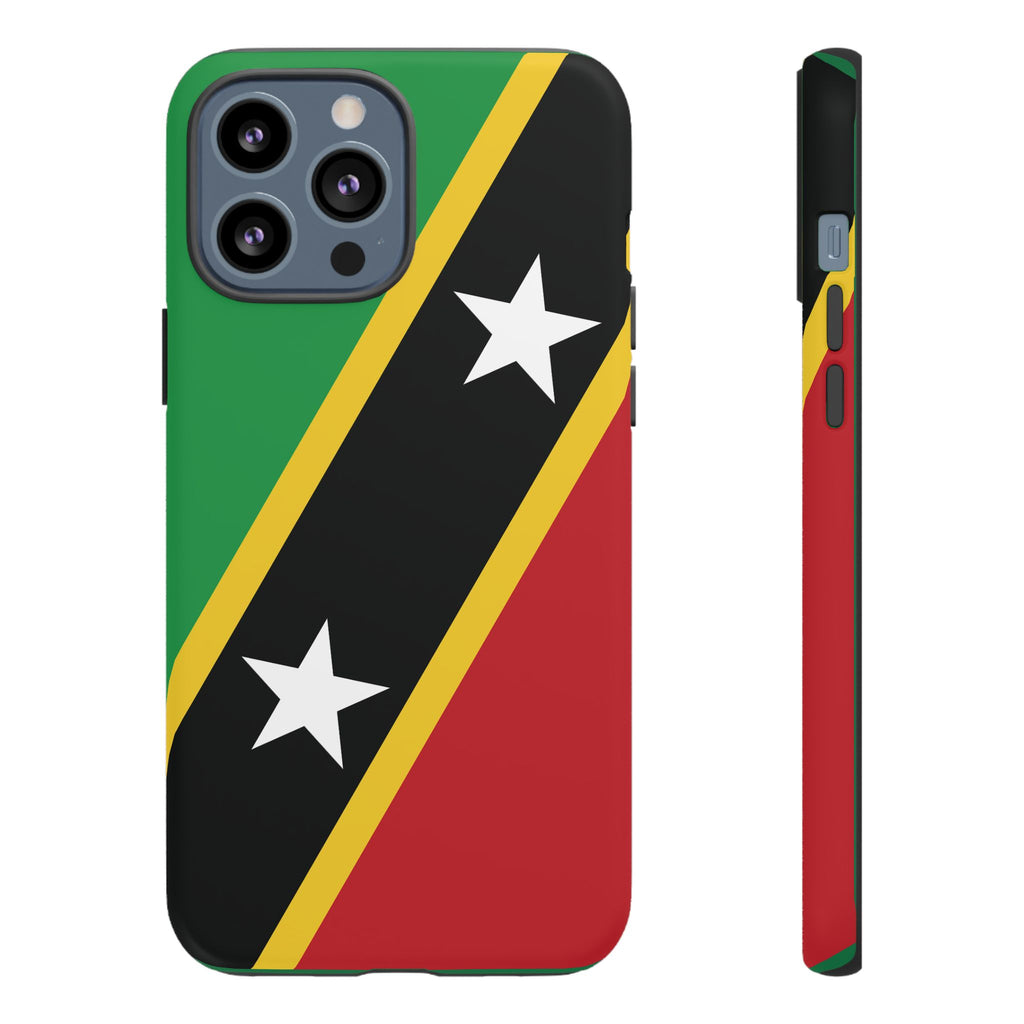 Saint Kitts and Nevis Flag Tough Phone Case - Irie Blues Boutique