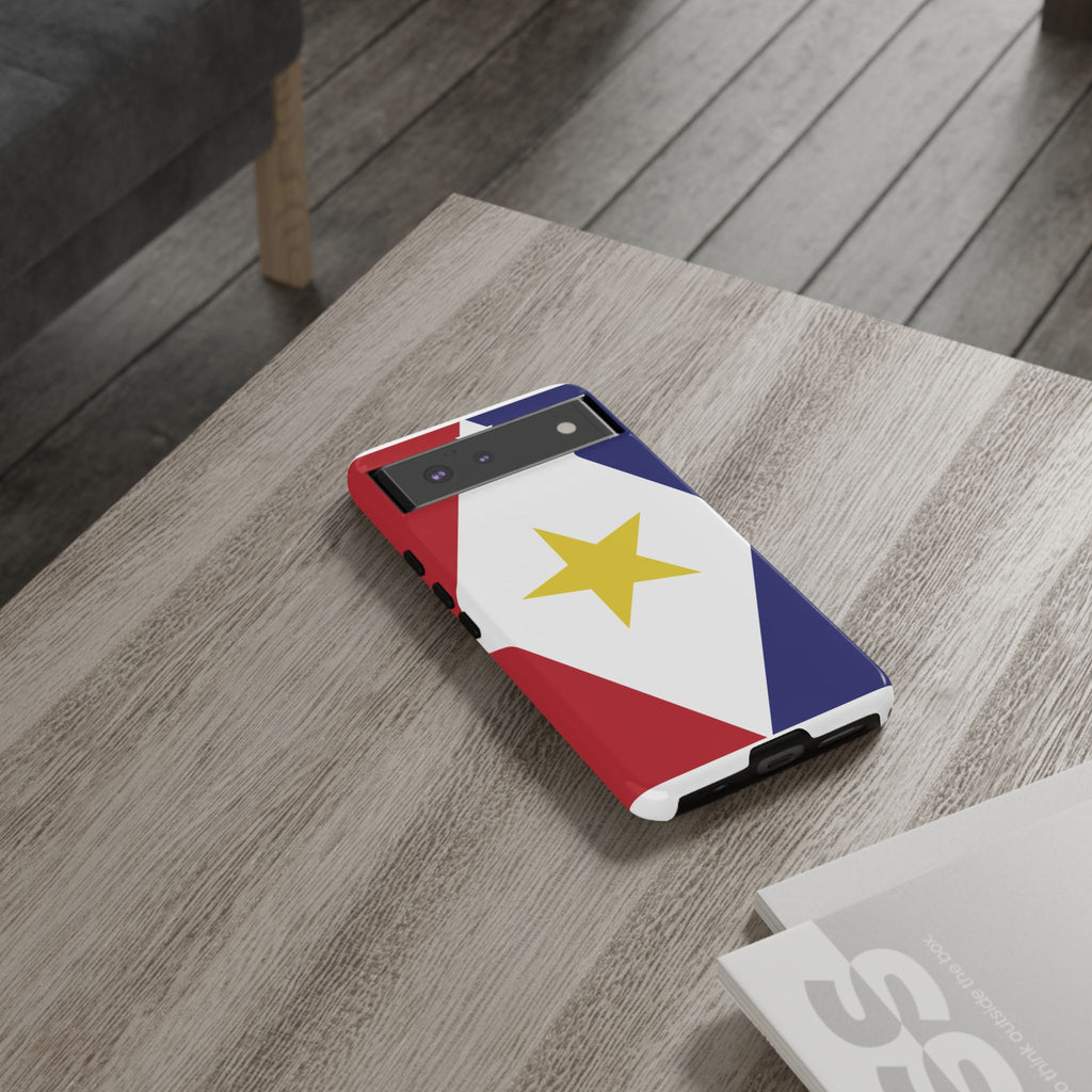 Saba Flag Tough Phone Case - Irie Blues Boutique