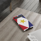 Saba Flag Tough Phone Case - Irie Blues Boutique