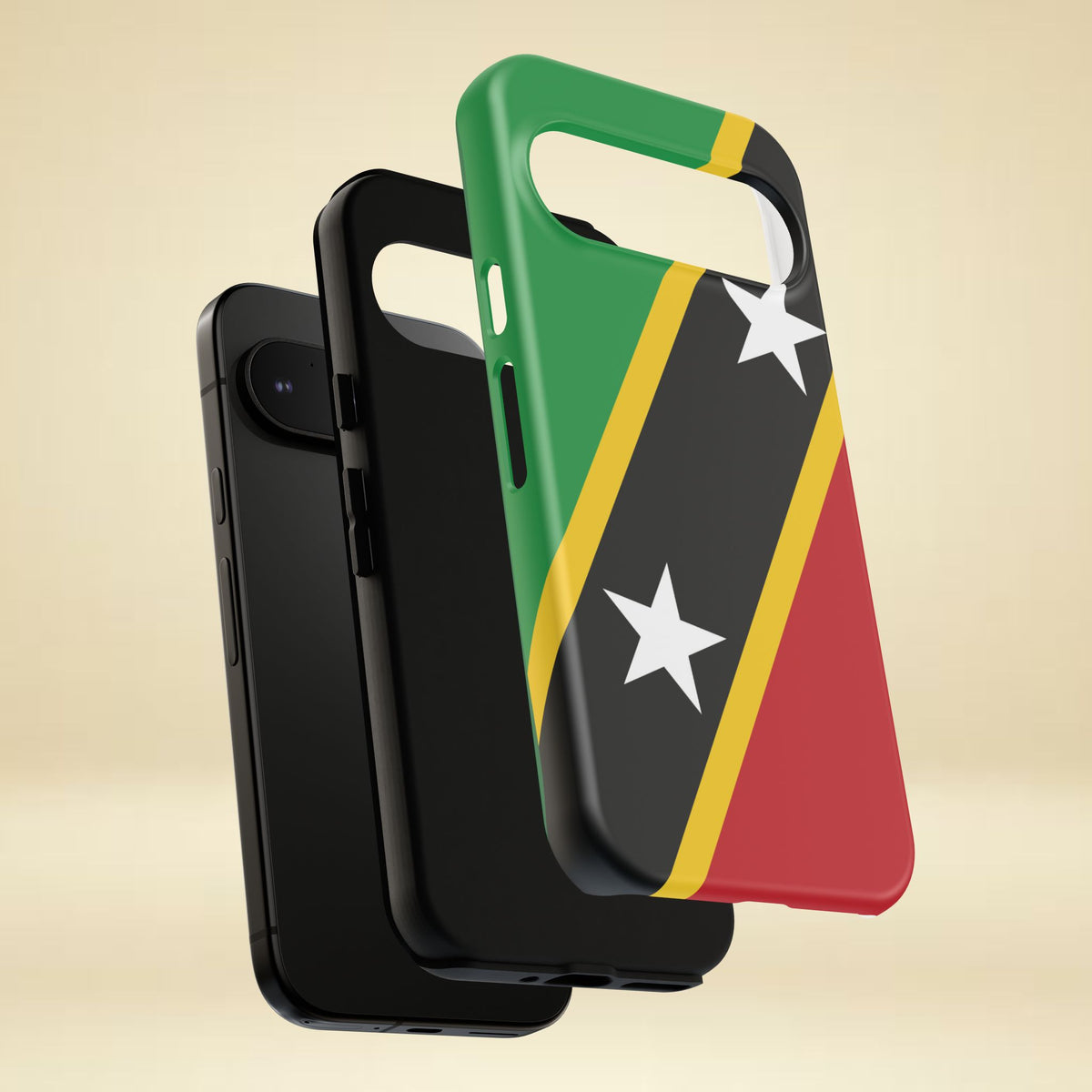 Saint Kitts and Nevis Flag Tough Phone Case - Irie Blues Boutique