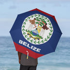 Belize Flag Umbrella - Irie Blues Boutique
