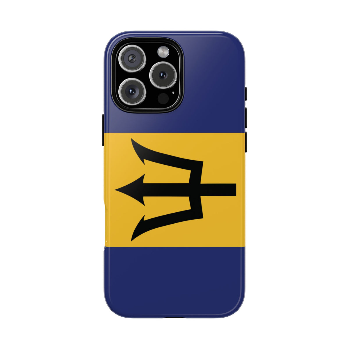 Barbados Flag Tough Phone Case - Irie Blues Boutique