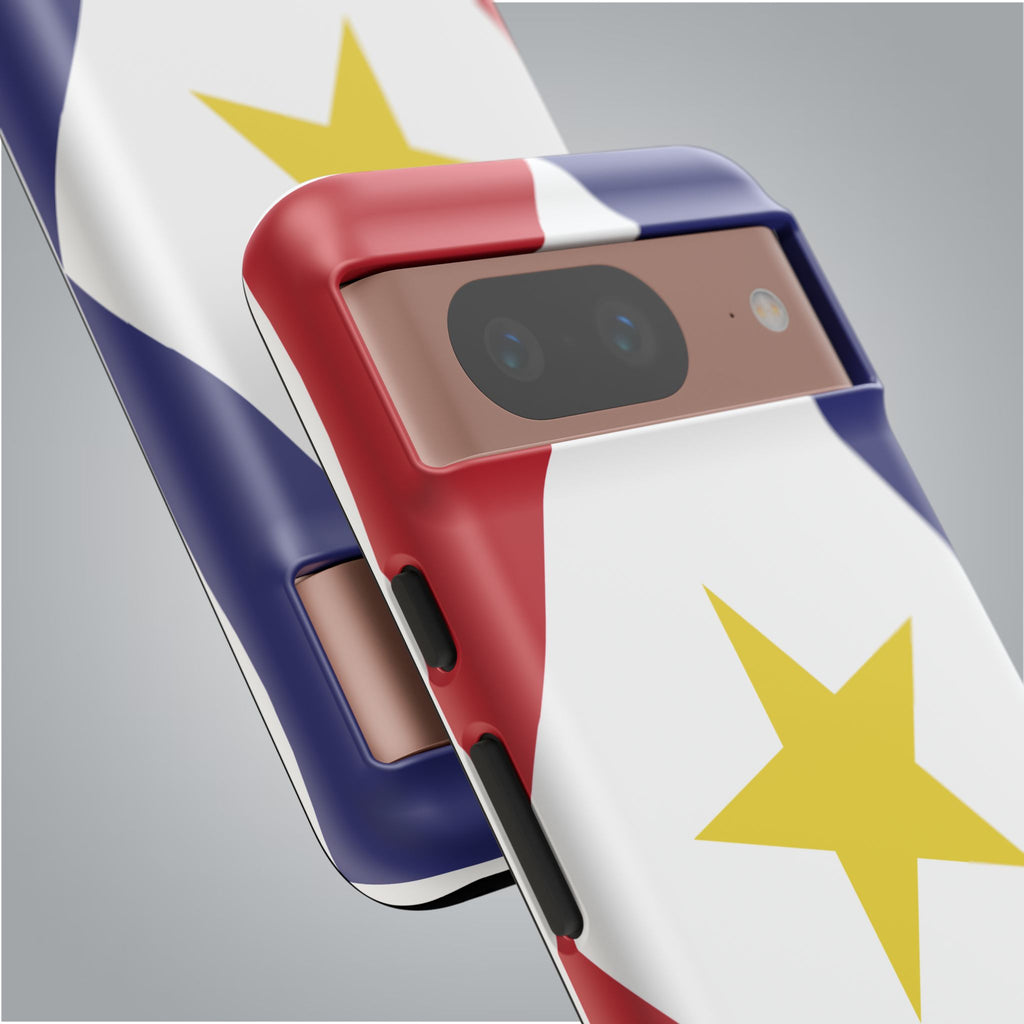 Saba Flag Tough Phone Case - Irie Blues Boutique