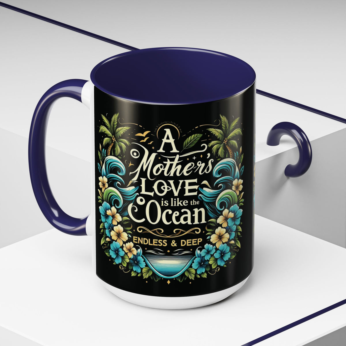 A Mother Love Mug Tropical Mothers Love Mug - Irie Blues Boutique