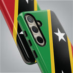 Saint Kitts and Nevis Flag Tough Phone Case - Irie Blues Boutique