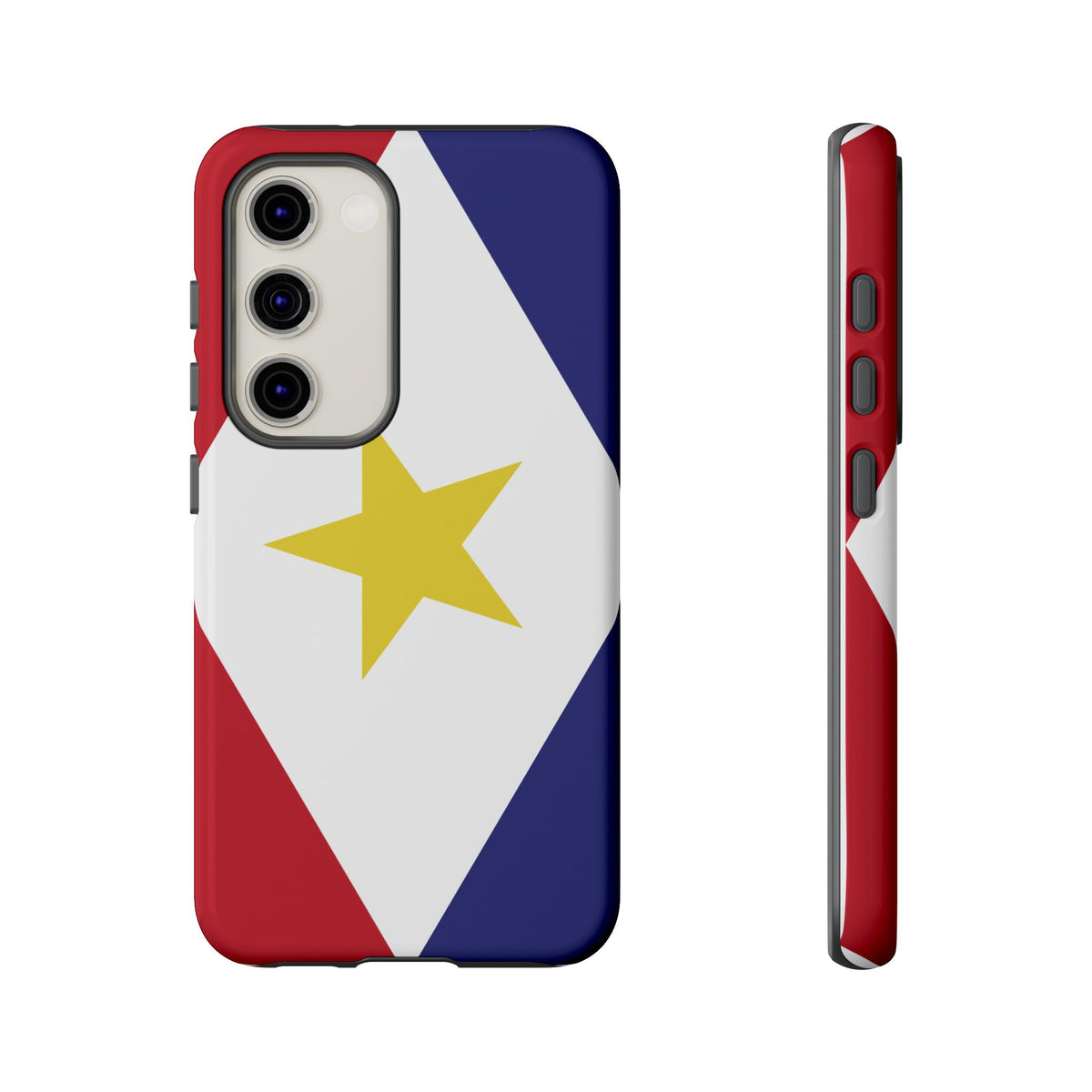 Saba Flag Tough Phone Case - Irie Blues Boutique