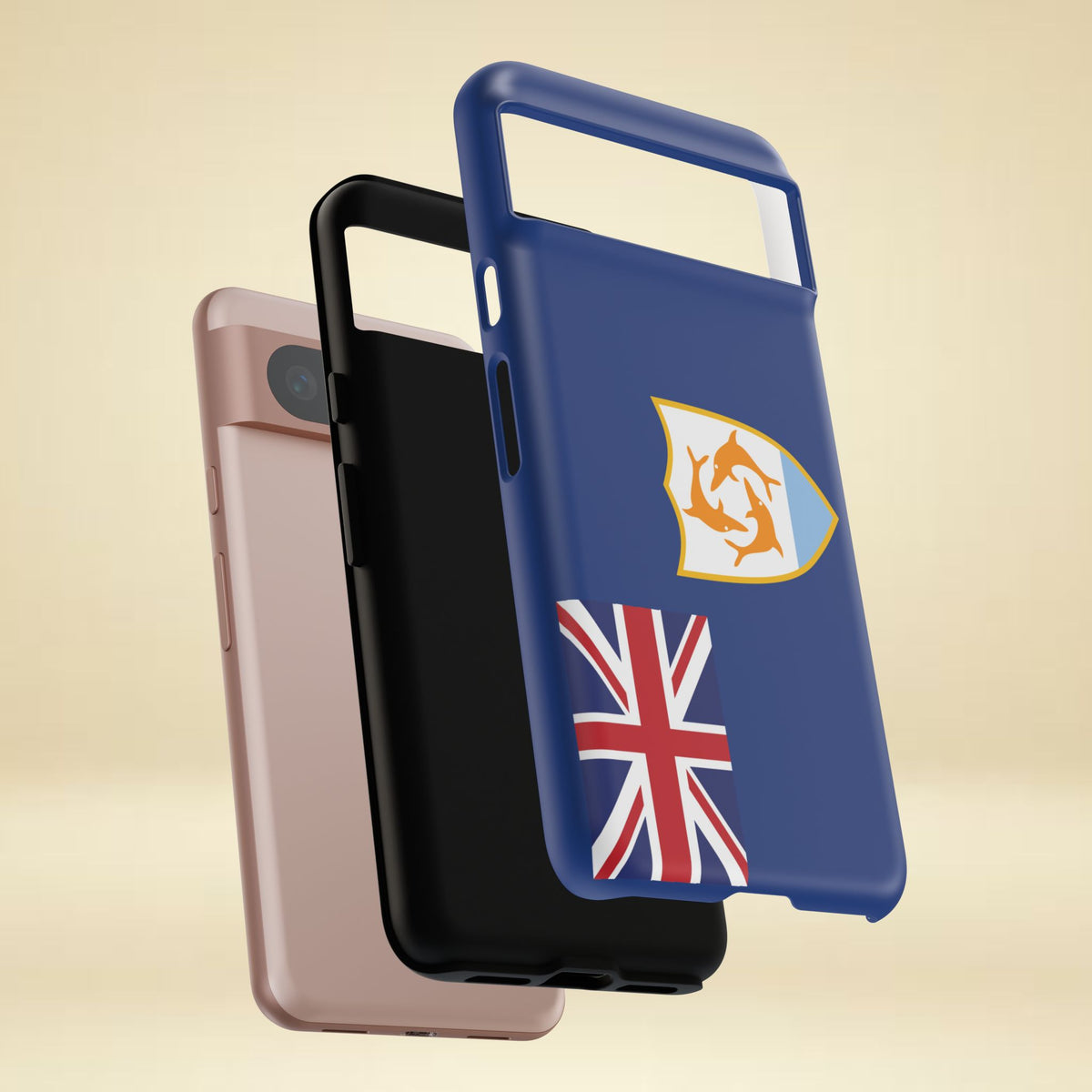 Anguilla Flag Tough Phone Case - Irie Blues Boutique