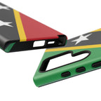 Saint Kitts and Nevis Flag Tough Phone Case - Irie Blues Boutique