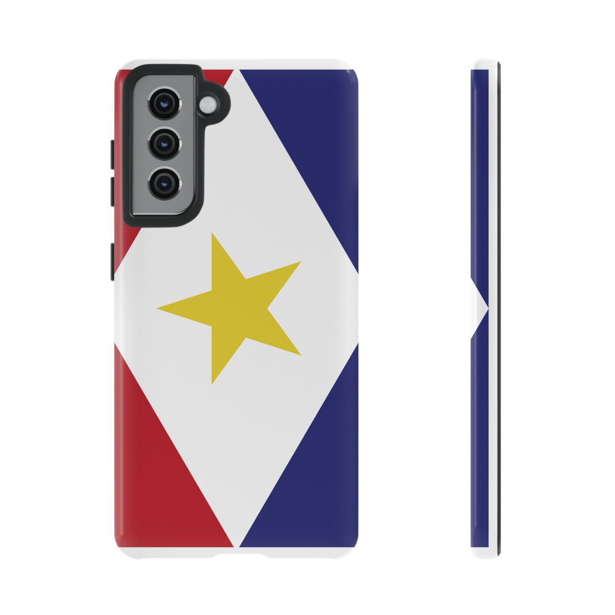 Saba Flag Tough Phone Case - Irie Blues Boutique