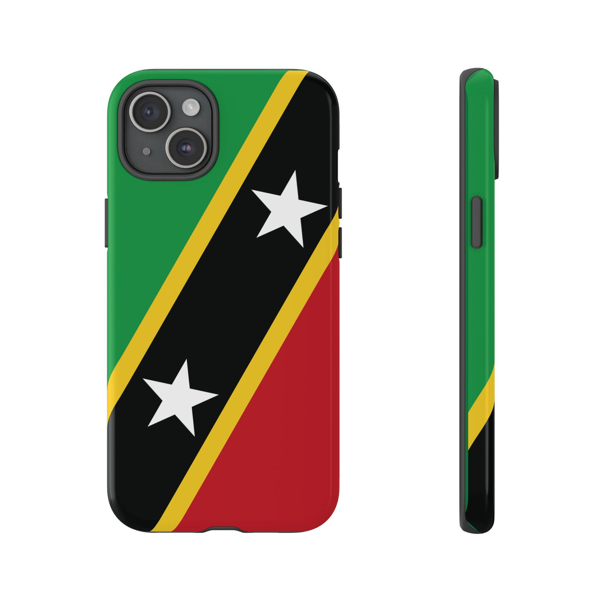 Saint Kitts and Nevis Flag Tough Phone Case - Irie Blues Boutique