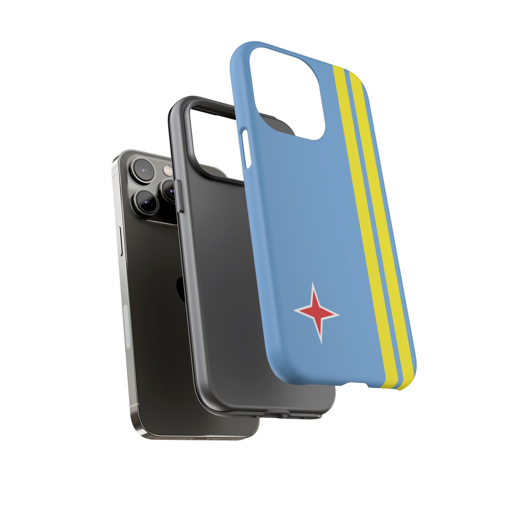Aruba Flag Tough Phone Case - Irie Blues Boutique