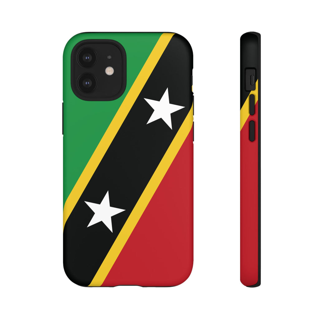 Saint Kitts and Nevis Flag Tough Phone Case - Irie Blues Boutique