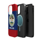 Belize Flag Magnetic Case - Irie Blues Boutique