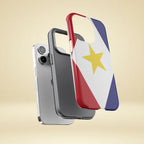Saba Flag Tough Phone Case - Irie Blues Boutique