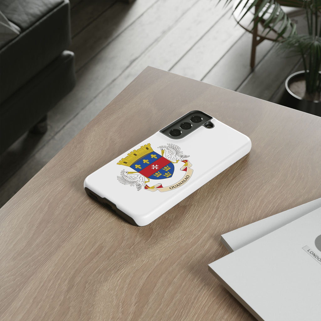 Saint Barthélemy Flag Tough Phone Case - Irie Blues Boutique